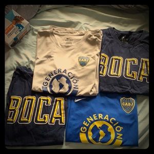 Nike Boca Juniors Training Soccer/Futbol Jerseys